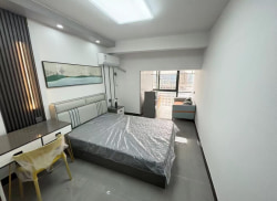 独栋·朗寓 澜湖郡店 澜湖郡可短租押一付一包物业一室一厅拎包入住，采光通风非常好 1室1厅_澜湖郡租房