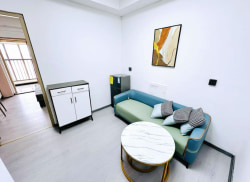 独栋·朗寓 门第二期店 门第二期一房一厅可做饭大阳台民用水电包物业拎包入住 1室1厅_东海湾门第二期租房