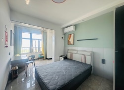 独栋·朗寓 门第二期店 包物业民用水电可短租押一付一精装全配拎包入住门第二期 开间_东海湾门第二期租房