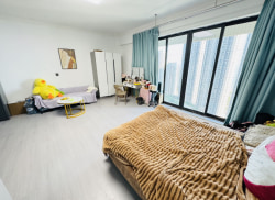 独栋·朗寓 门第一期店 海景房落地窗包物业押一付一拎包入住 开间_东海湾门第租房