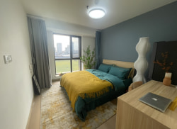 独栋·逸居 奥体店 无中介费  奥莱楼上 特价房 可月付 1室1厅_营盘街5号租房