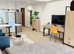 独栋·东南青年汇 金才店（梦都大街） 采光无敌大露台/家电全/开放式厨房/无中介/不可短租 1室1厅_紫金建邺科技创业特别社区租房