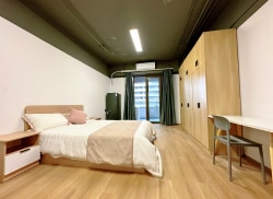 独栋·东南青年汇 奥体店 特价房可用公积金/无中介/国企直租/大阳台/可短租/地铁口 1室1厅_紫金建邺科技创业特别社区租房