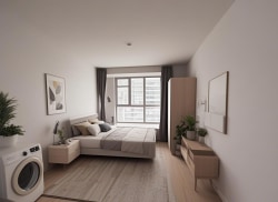 独栋·超级蜂巢 国际网红社区（高碑店） 20.【1号线销量王】民电0杂费！宠物友好！采光无敌 1室1厅_超级蜂巢租房