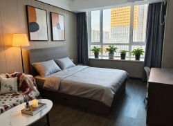 独栋·龙湖冠寓 沈阳太原街店 三个月起租，三天内起租特价！！整租一室视野开阔景观房，可申请人才公寓，沈阳站地铁口，通勤必选 开间_新荣大厦租房