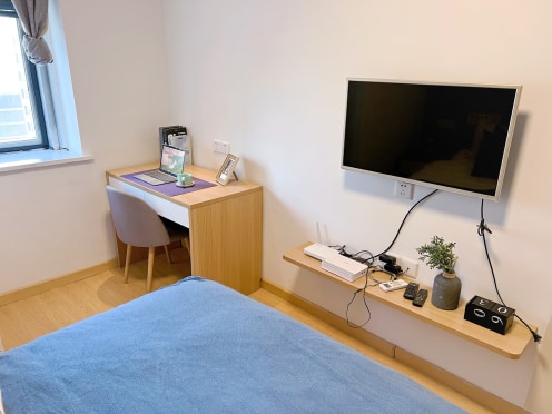 独栋·朗诗寓 展寓华庄店 春季特惠一居室 朝东 免费网络 健身房 台球 押一付一可短租23 1室1厅