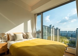 独栋·星寓 麒麟中央公园店 全新空房多套可选/日式三分离卫浴/全景玻璃窗/隔音升级/包物业/包网费/停车可包月 1室1厅_星仁路租房