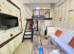 独栋·扬舲公寓 胜利商厦店 温馨精致复式  押一付一 1室1厅_胜利商厦租房